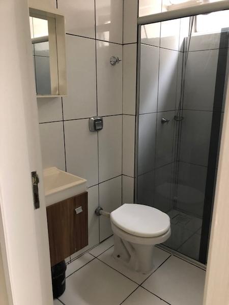 Apartamento de 1 dormitório com garagem no Kobrasol.