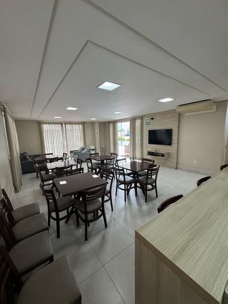Apartamento  Duplex, mobiliada com 3 Vagas de Garagem e vista para o mar no Abraão.